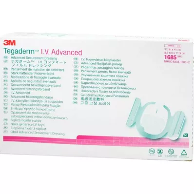 Tegaderm 3M i.v.Pokročilá omietka 8,5x11,5cm 1685, 50 ks Tegaderm 3M i.v.Pokročilá omietka 8,5x11,5cm 1685, 50 ks