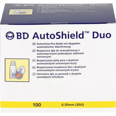 BD AUTOSHIELD Duo bezpečnostné ihly do pera 5 mm, 100 ks