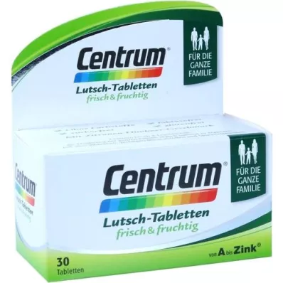 CENTRUM čerstvé &amp; ovocné pastilky, 30 ks