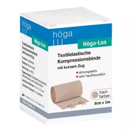 HÖGA-LAN Krátky strečový obväz 8 cmx5 m, 1 ks
