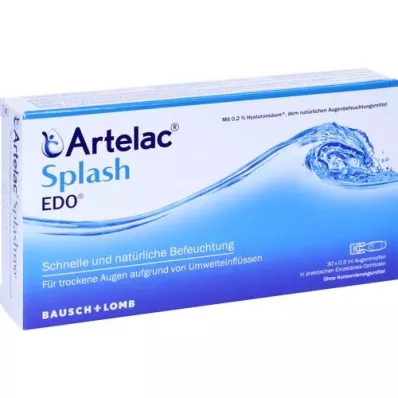 ARTELAC Splash EDO očné kvapky, 30X0,5 ml