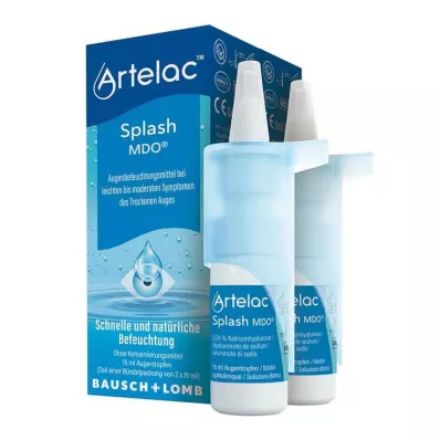 ARTELAC Splash MDO očné kvapky, 2x15 ml
