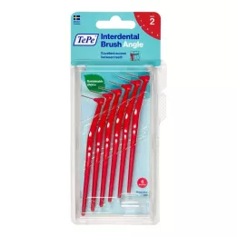 Tepe Angle medzizubná kefka 0,5mm červená, 6 ks