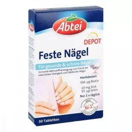 ABTEI Tablety na pevné nechty, 30 ks
