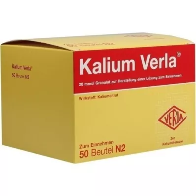 KALIUM VERLA Granule Btl., 50 ks