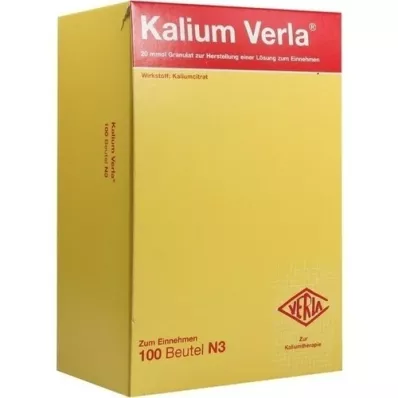 KALIUM VERLA Granule Btl. 100 ks