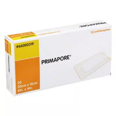 Primapore krytie na rany 20x10 cm, 20 ks Primapore krytie na rany 20x10 cm, 20 ks