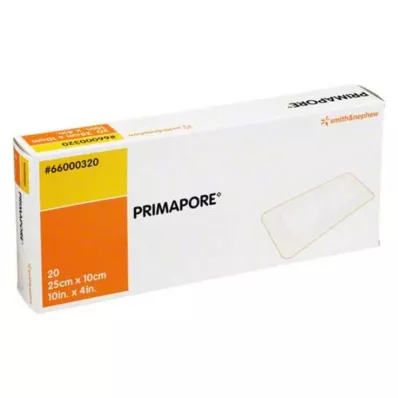 Primapore krytie na rany 25x10 cm, 20 ks Primapore krytie na rany 25x10 cm, 20 ks