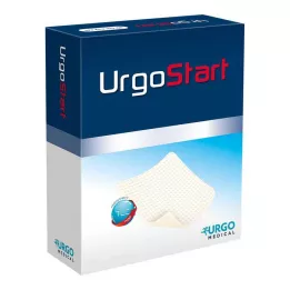 URGOSTART Penový obväz na rany 6x6 cm, 10 ks