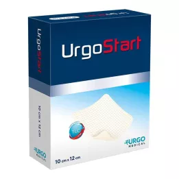 URGOSTART Penový obväz na rany 10x12 cm, 10 ks