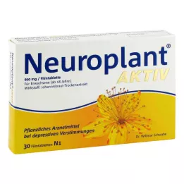 NEUROPLANT aktívne filmom obalené tablety, 30 ks