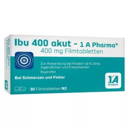 IBU 400 akut-1A Pharma filmom obalené tablety, 30 ks