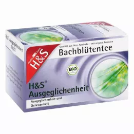 H&amp;S Bach Flower Balance čajové filtračné vrecko, 20X3,0 g