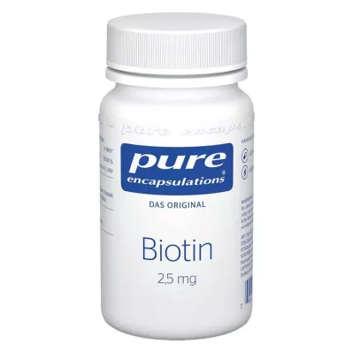 PURE ENCAPSULATIONS Biotín 2,5 mg kapsuly, 60 ks