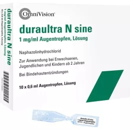 DURAULTRA N sínusové očné kvapky, 10X0,6 ml