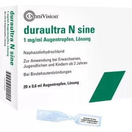 DURAULTRA N sínusové očné kvapky, 20X0,6 ml