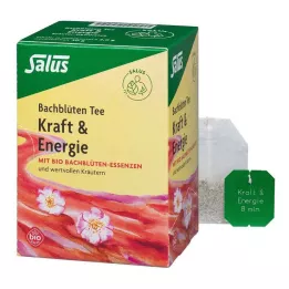 BACHBLÜTEN TEE Kraft &amp; Energie Bio Salus Fbtl., 15 St