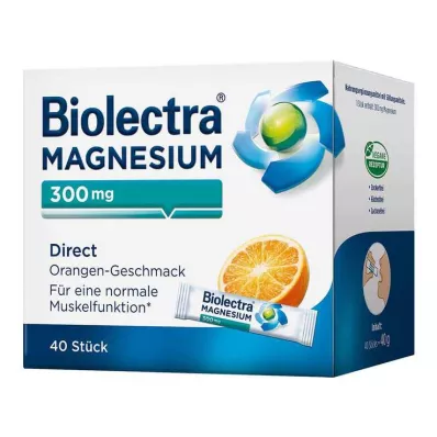 Biolectra Magnesium Direct Orange Pellets, 40 ks Biolectra Magnesium Direct Orange Pellets, 40 ks