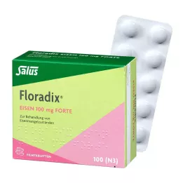 Floradix iron 100 mg forte filmom obalené tablety, 100 ks