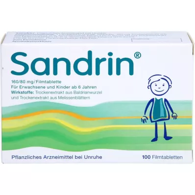 SANDRIN Filmom obalené tablety, 100 ks