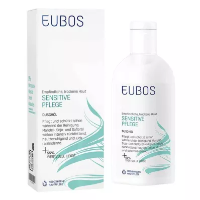 Eubos Sensitive sprchový olej F, 200 ml Eubos Sensitive sprchový olej F, 200 ml