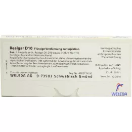 REALGAR D 10 ampuliek, 8X1 ml
