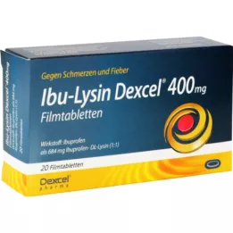 IBU-LYSIN Dexcel 400 mg filmom obalené tablety, 20 ks