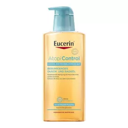 EUCERIN Sprchový a kúpeľový olej AtopiControl, 400 ml