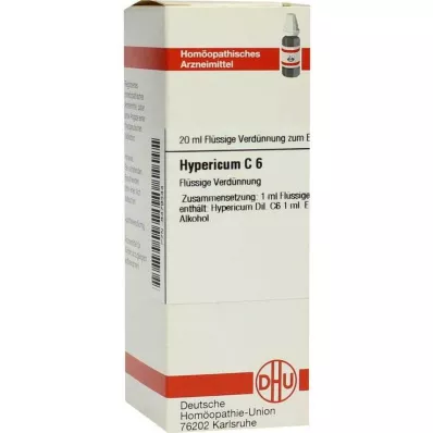 HYPERICUM C 6 riedenie, 20 ml