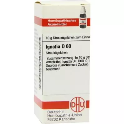 IGNATIA D 60 guľôčok, 10 g IGNATIA D 60 guľôčok, 10 g