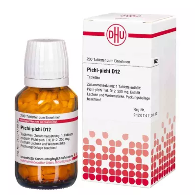 PICHI-pichi D 12 tabliet, 200 ks