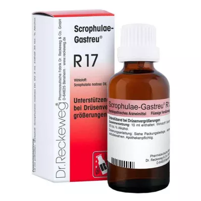 Scrophulae Gastreu R 17 perorálnych kvapiek, 50 ml Scrophulae Gastreu R 17 perorálnych kvapiek, 50 ml