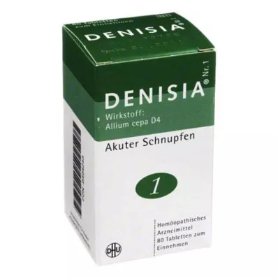 DHU Denisia 1 studené tablety, 80 ks DHU Denisia 1 studené tablety, 80 ks