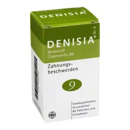 DENISIA 9 tabliet proti bolesti zubov, 80 ks