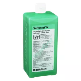 SOFTASEPT N bezfarebná dávkovacia fľaša, 1000 ml