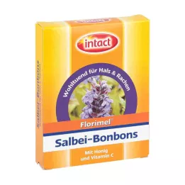 Florimel šalviové sladkosti s vitamínom C (50 g)