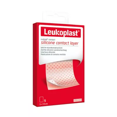 Cuticell Contact 5x7,5 cm obväz, 5 ks Cuticell Contact 5x7,5 cm obväz, 5 ks