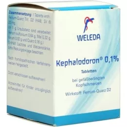 KEPHALODORON 0,1% tablety, 250 ks