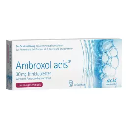 AMBROXOL acis 30 mg tablety na pitie, 20 ks