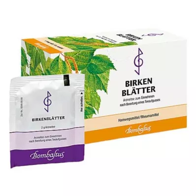 Filtračné vrecká na čaj z brezových listov, 20X2 g Filtračné vrecká na čaj z brezových listov, 20X2 g