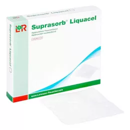 SUPRASORB Hydroaktívne vlákno Liquacel 15x15 cm, 4 ks