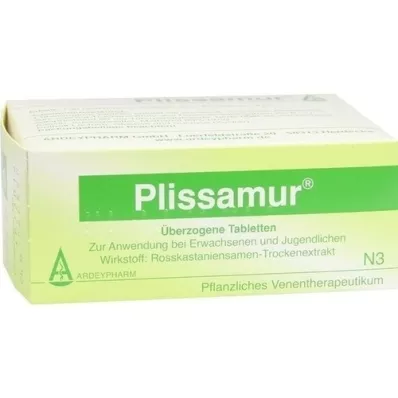 PLISSAMUR Potiahnuté tablety, 100 ks