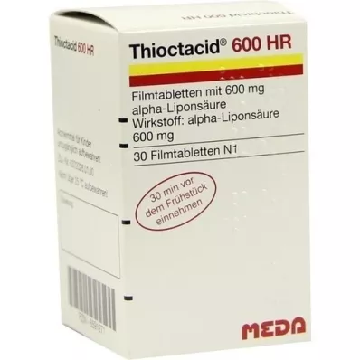 THIOCTACID 600 HR filmom obalených tabliet, 30 ks