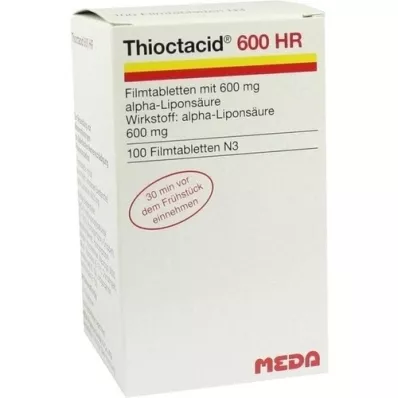 THIOCTACID 600 HR filmom obalených tabliet, 100 ks