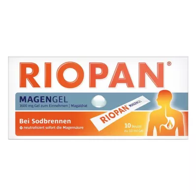 RIOPAN Balenie tyčinky s gélom na žalúdok, 10X10 ml