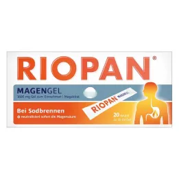 RIOPAN Žalúdočný gél Stick-Pack, 20X10 ml