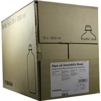 Aqua AD Injectabilia Ecoflac Plus infúzny roztok, 10X1000 ml Aqua AD Injectabilia Ecoflac Plus infúzny roztok, 10X1000 ml