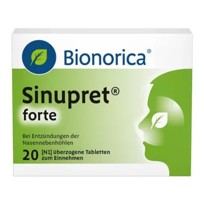 SINUPRET forte poťahované tablety, 20 ks