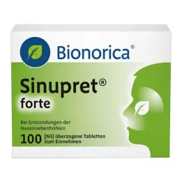 SINUPRET forte poťahované tablety, 100 ks