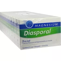 MAGNESIUM DIASPORAL 2 mmol ampulky, 50X5 ml